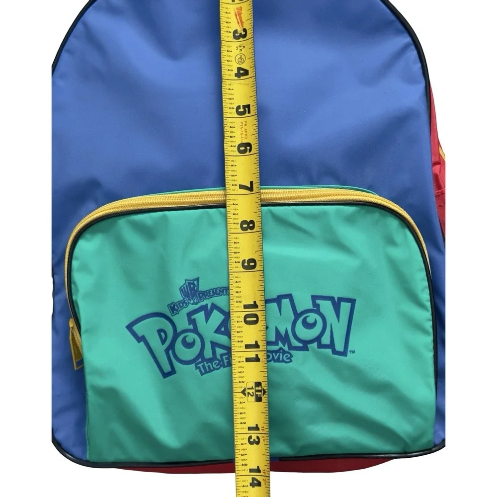 Rare 1999‎ Nintendo WB Pokemon The First Movie Promo Youth Backpack Collectible